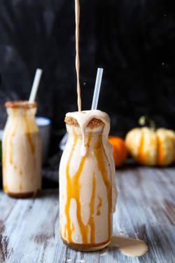foodiebliss:  Boozy Pumpkin MilkshakeSource: