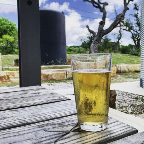 Barks for Beers stop no. 17! This is the Austin Lager. #barksforbeers #B4B(at Twisted X Brewing Comp