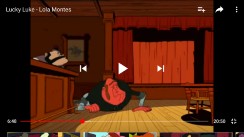 XXX In this Lucky Luke episode, Lola Montes, photo