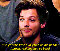 louisforlunch: Louis won the other day, actually, he was playing a game online where he won three me