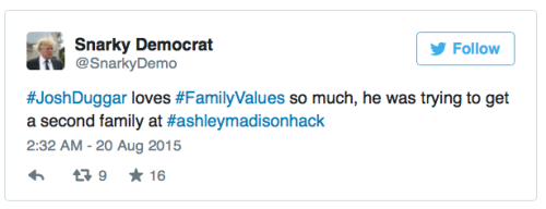 micdotcom: The Internet is having a field day over Josh Duggar being on Ashley Madison  On Wednesda