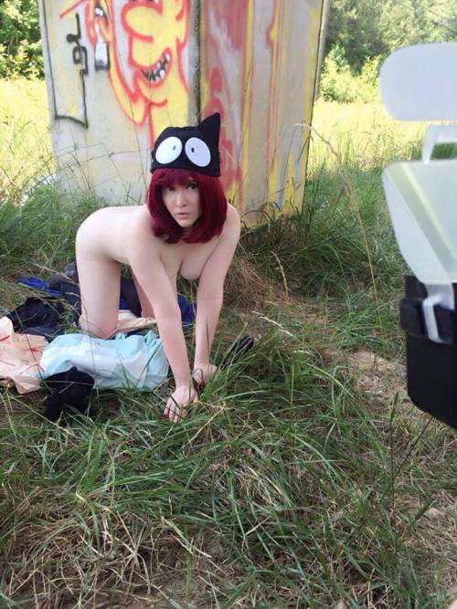 nsfwfoxydenofficial:  Happy Animonday with some NSFW behind the scenes from my Mamimi shoot for @cosplaydeviants ~<3 I’ve been wanting to do this shoot for awhile so I was super stoked to finally get it accomplished! I also shot a duo with Naota