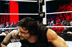 theshowstealer:  WWE RAW (13/01/2014): The Shield defeated CM Punk and The New Age Outlaws after they (The New Age Outlaws) turned on CM Punk.  Damn outlaws! 