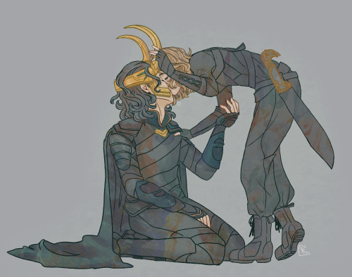 aviculae-arts: Take the Loki by the horns. &gt;:) 