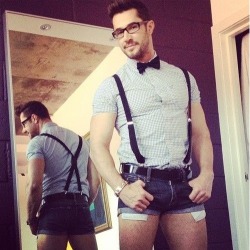 erotic-co:  Costumed Nerd Hunk Like Erotic-co