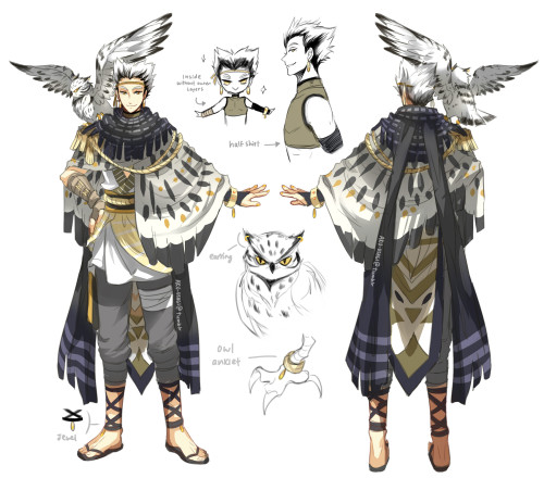 aku-usagi:Ahhh I hope these designs are to your liking! ;0;;; sorry they’re kinda rough orzz I didn’