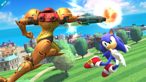 ssb4dojo:  Sonic the Hedgehog is making his return. Mario vs. Sonic vs. Mega Man.  I was born ready for this 