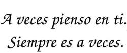 sin ilusiones no hay decepciones.