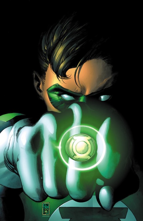 ungoliantschilde:  Green Lantern, Vol. 4 # 10, by Simone Bianchi, with colors by Moose Baumann. the second printing of this issue was a decolorized (except for the ring) variant.