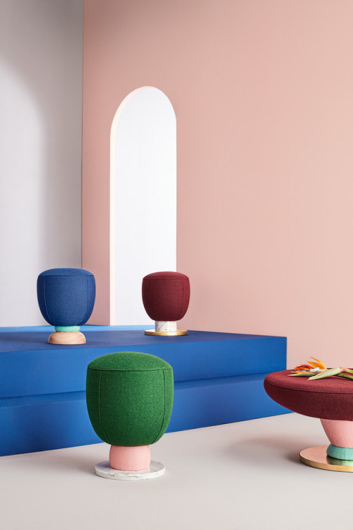 enkelstudio: Things that inspire us:  The Toadstool by Masquespacio This family of puffs, table