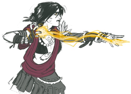 Other Than Bg3 Ive Been Thinking About My Original Rpg Witch Bff, Morrigan