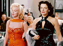 vintagegal:  Marilyn Monroe and Jane Russell