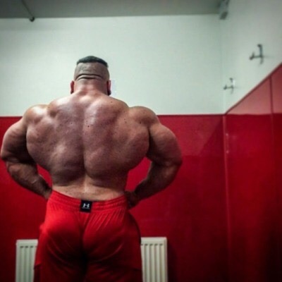 fuckable-muscle:  Luke loves to flex his lats when taking a long piss. Just don’t say anything to him about it.