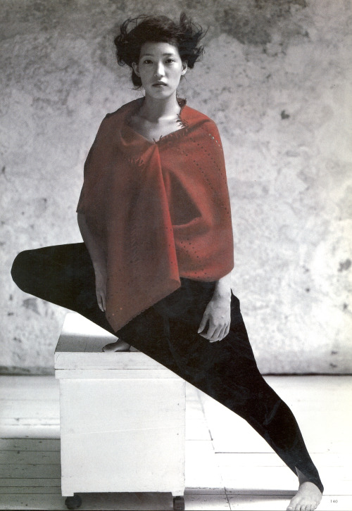 archivings: Clothes to Eat, Mika, Maria, and Min photographed by Yuriko Takagi for High Fashion Maga