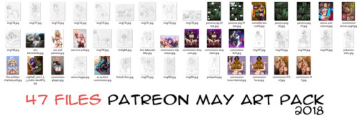 Porn Pics May patreon art pack full of sexy things