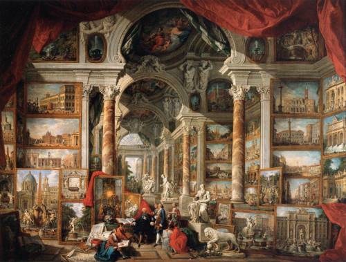 Gallery of Views of Modern Rome, Giovanni PaoloPannini