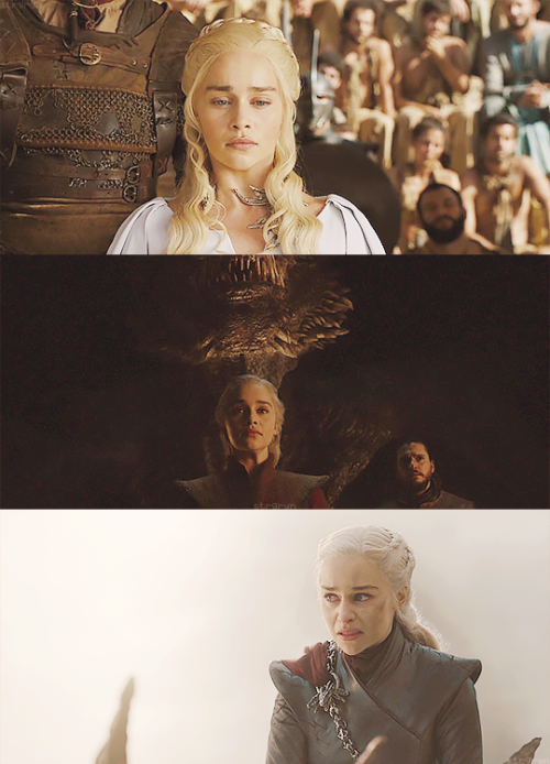 Daenerys Appreciation Week  →   Heavy is the head that wears the crown