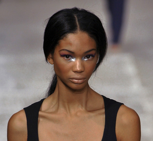 chanel iman@ aquascutum ss09