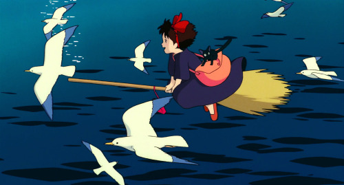 oh-totoro: My producton cel from Kiki’s Delivery Service (魔女の宅急便)This is my animation cel pain