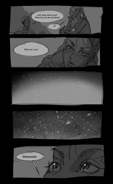 raitoskitchen:stargazers (based on this fic by hectrex!)