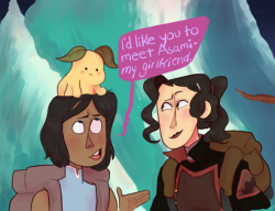 eileenroberts:  i adore the idea of korra introducing asami to