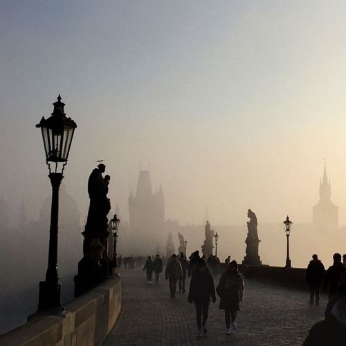 tchaikovskaya:Charles Bridge, Prague instagram.com/p/B8Pd-xTh88H/