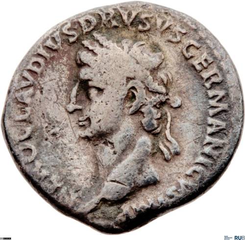 romegreeceart:Drusus Maior (January 14, 38 BCE - Summer, 9 BCE)* issued by Claudius in 41/42 CE (soo