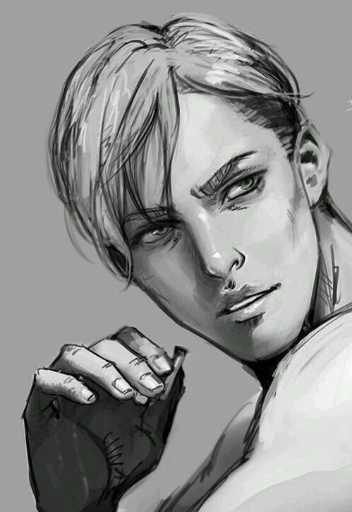 fifty-shades-of-levi:   Erwin Smith&lt;&lt;&lt;BROOOO.*θ* HOLY SHIT   Hello hottie