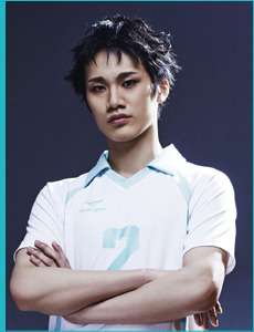 hajimeiwaizumi:  the new cast members for haikyuu!! stage play! AKISAWA KENTARO as