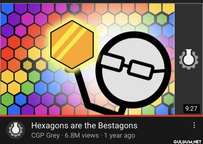 Hexagons are the Bestagons...