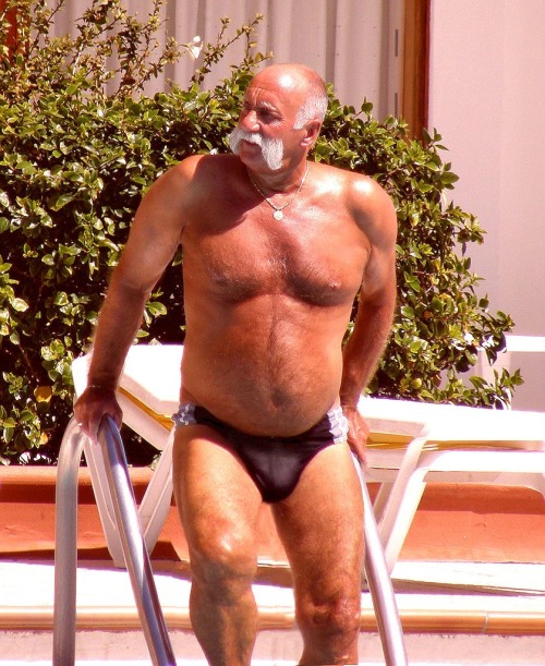 Mature speedo men