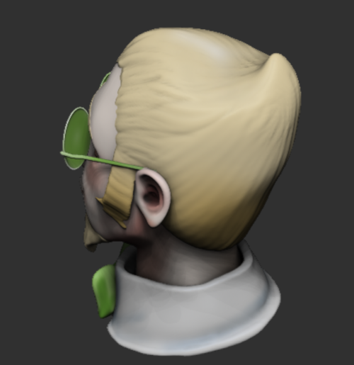 I Did Faba 1930 AU On Zbrush..