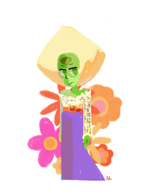 A fashionable peridot promised to @ultrajchapmanstuff a long time ago :D;