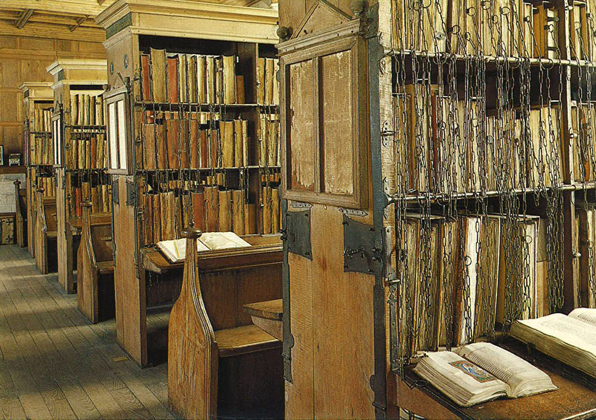 ultrafacts:    ZUTPHEN CHAINED LIBRARY  Zutphen, Netherlands    HEREFORD CATHEDRAL