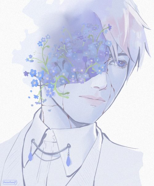 Saw Someone Mention Xavier With Forget-Me-Not Flowers And I Agree.
