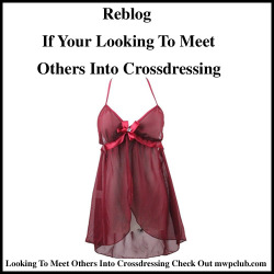 alexissux: pantycouple:  Crossdressing feels