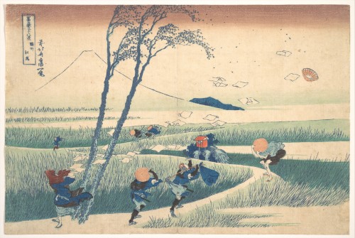 . Ejiri in Suruga Province, from the series Thirty-six Views of Mount Fuji by Katsushika Hokusai (17