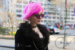 tattoosfade:  humansofnewyork:  “One of my highest pleasures is when I make something that people like.”  Part of the ongoing Vogue.com curation of punk-themed photos from HONY: http://bit.ly/ZxixH5  An oldie, but a goodie!A year or so ago I made