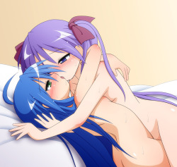 unlimited-sexxy-works:  Download my sexy Lucky Star hentai collection here: http://adf.ly/qFJnN