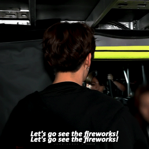 Jungkook’s Adorable Reaction To The Fireworks 🥺 