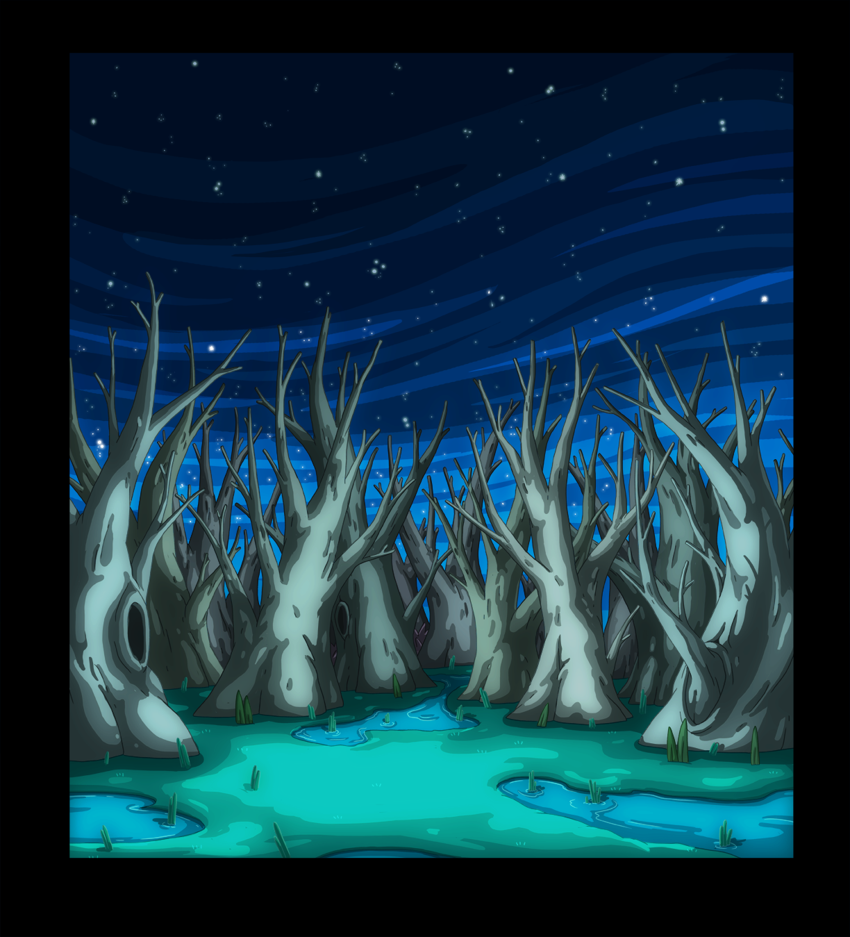 more backgrounds from Thanks for the Crabapples, Giuseppe! art director - Nick