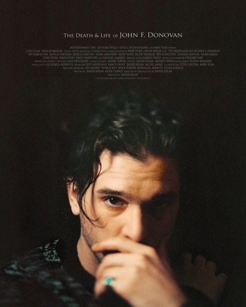 cinemasource:Official teaser poster for Xavier Dolan’s The Death and Life of John F. Donovan