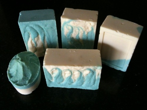 Rather Rustic 'Boys' Salt Soap - Wintergreen/Gingergrass/Cedarwood EOs.