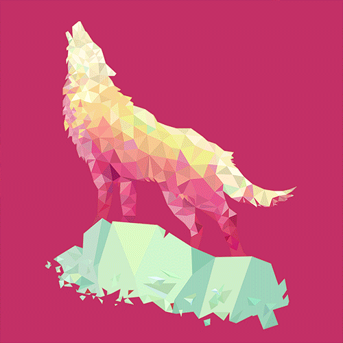 ronenv-post:   Gifs remixed from Pasquale’s Trianganimals.