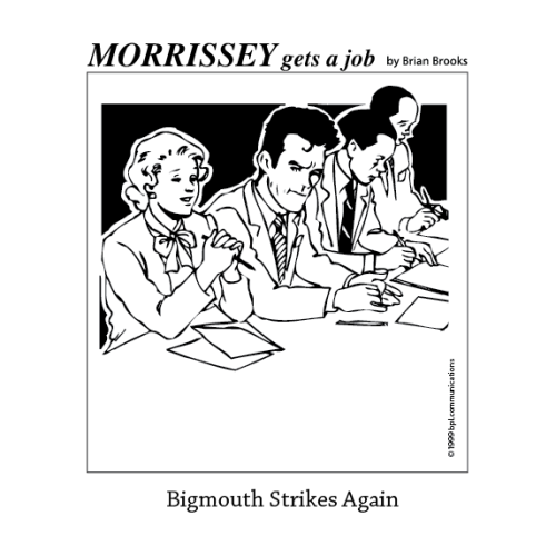 Porn Pics nevver:  Morrissey Gets a Job, Brian Brooks