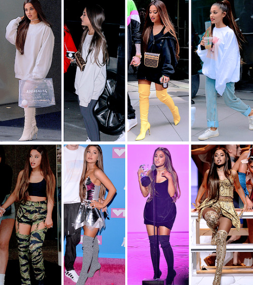 eizasgonzalez:Ariana Grande’s 2018 Outfits 