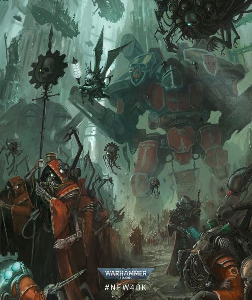 New 40k, new art! Can’t wait for the release to drop next week.