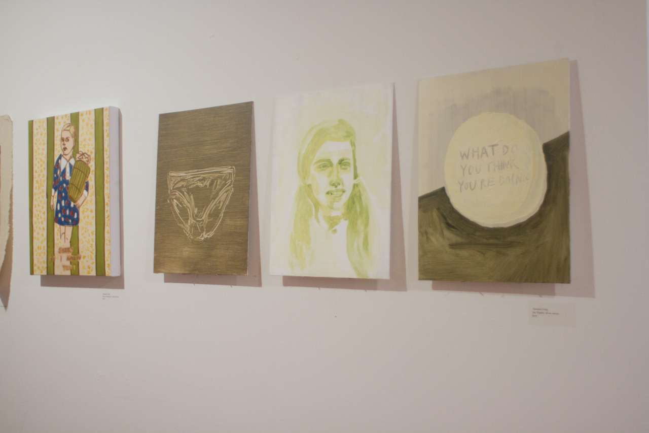 the-coven:  The Coven @ Glass Door gallery, October 17-18. work by amanda craig,