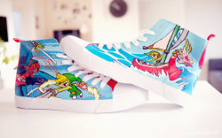 it8bit:  Wind Waker Shoes Created by Bobsmade || FB