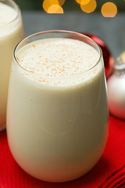 forevernomz:  Rich, creamy (and spiked!) homemade eggnog by Brown Eyed Baker on Flickr.